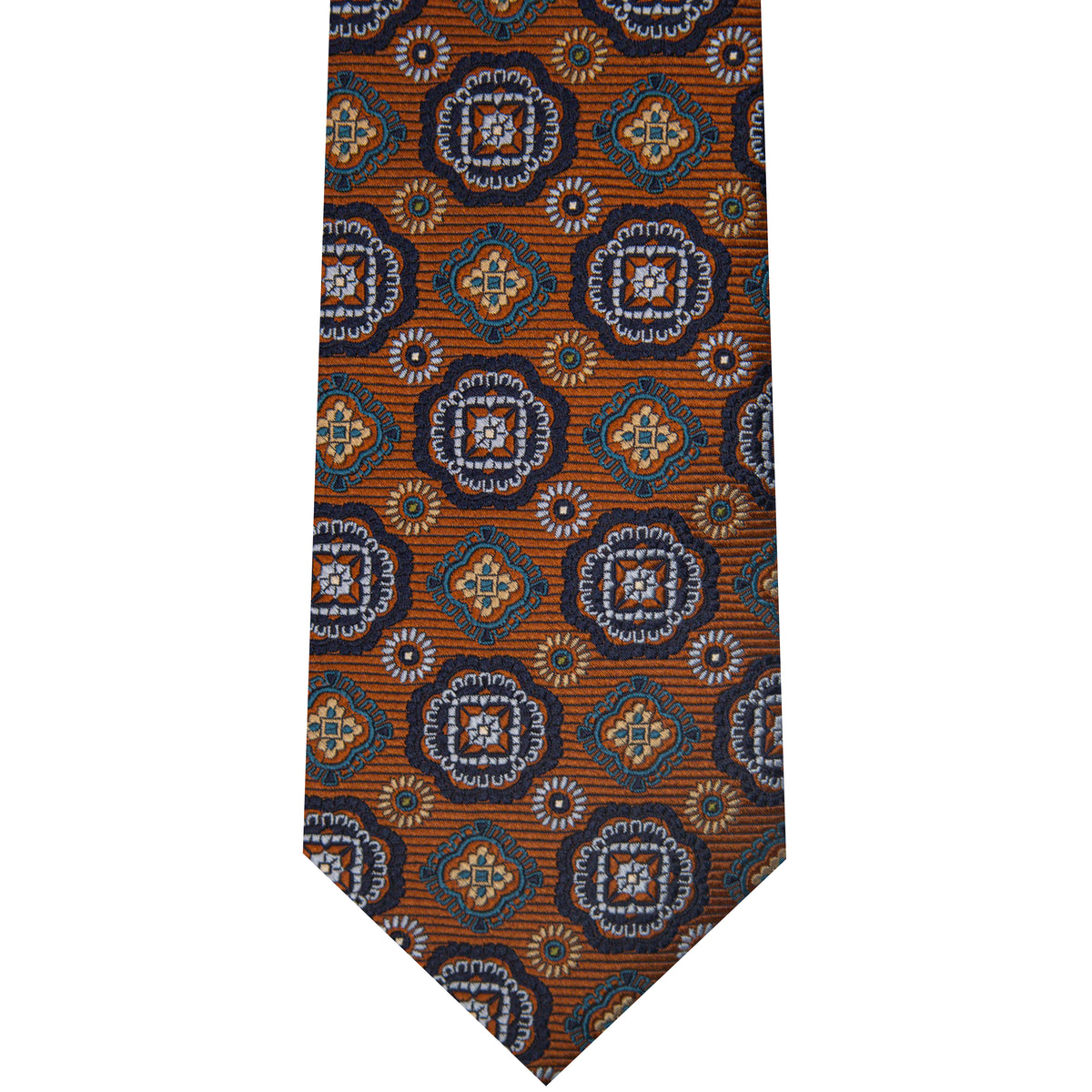 7002261-825 Rust Woven Medallion