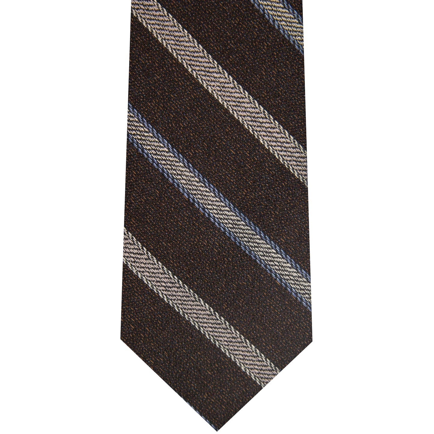 7002265-200 Brown Woven Stripe