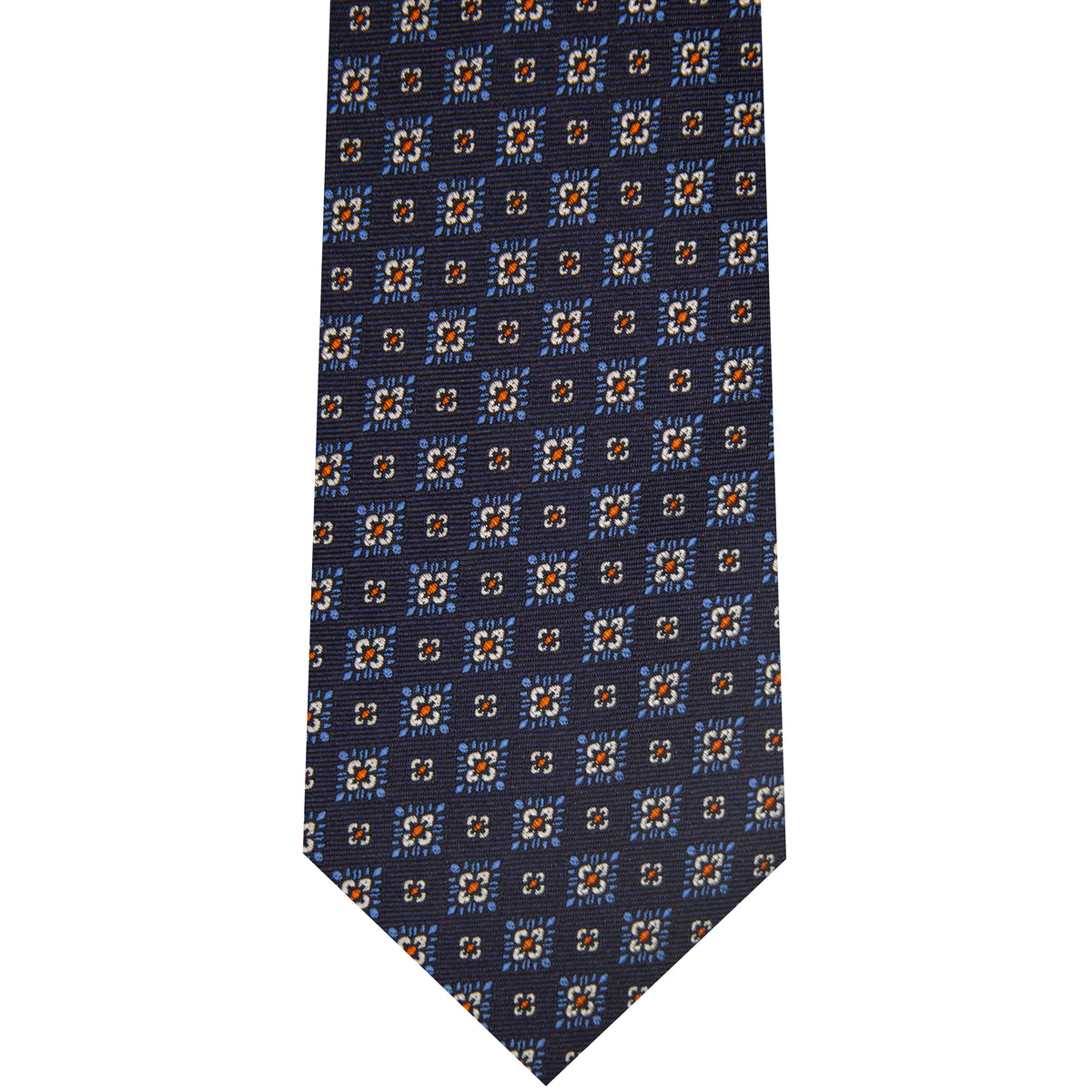 8000490-400 Navy Woven Neat
