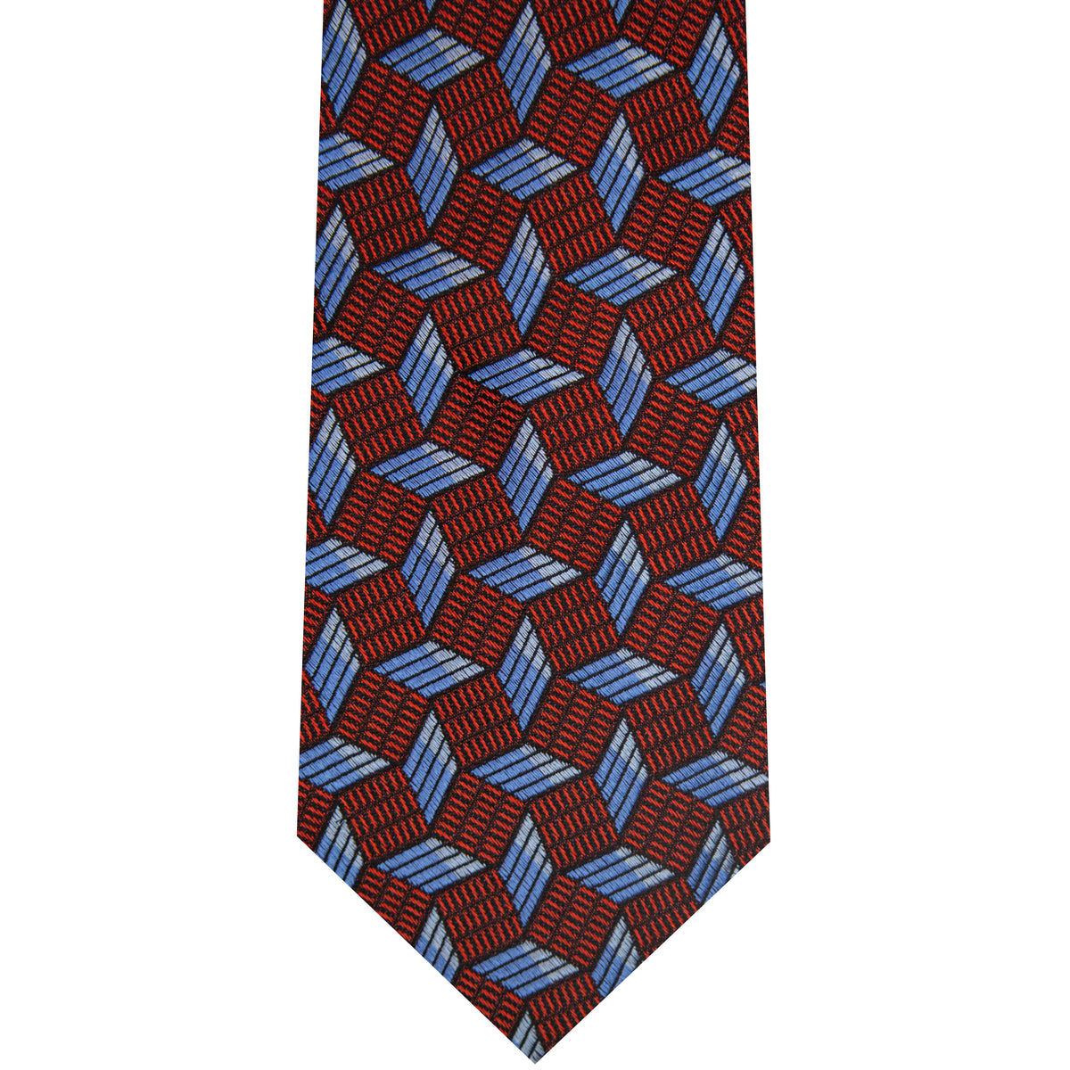 8000491-600 Burgundy Woven Neat