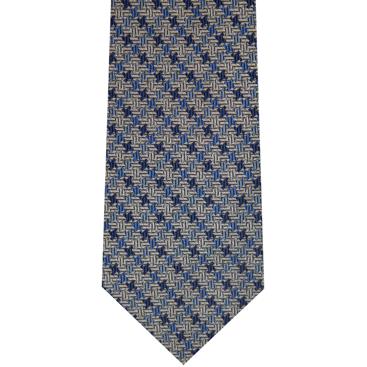 8000494-050 Grey Woven Houndstooth