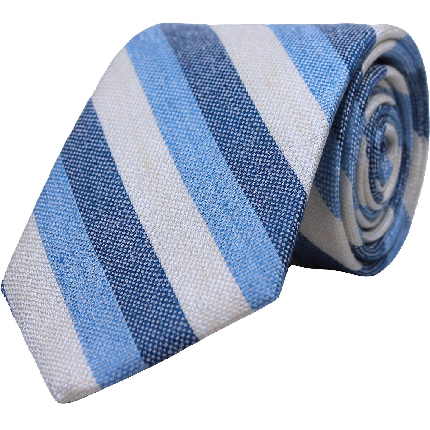 Blue Woven Stripe