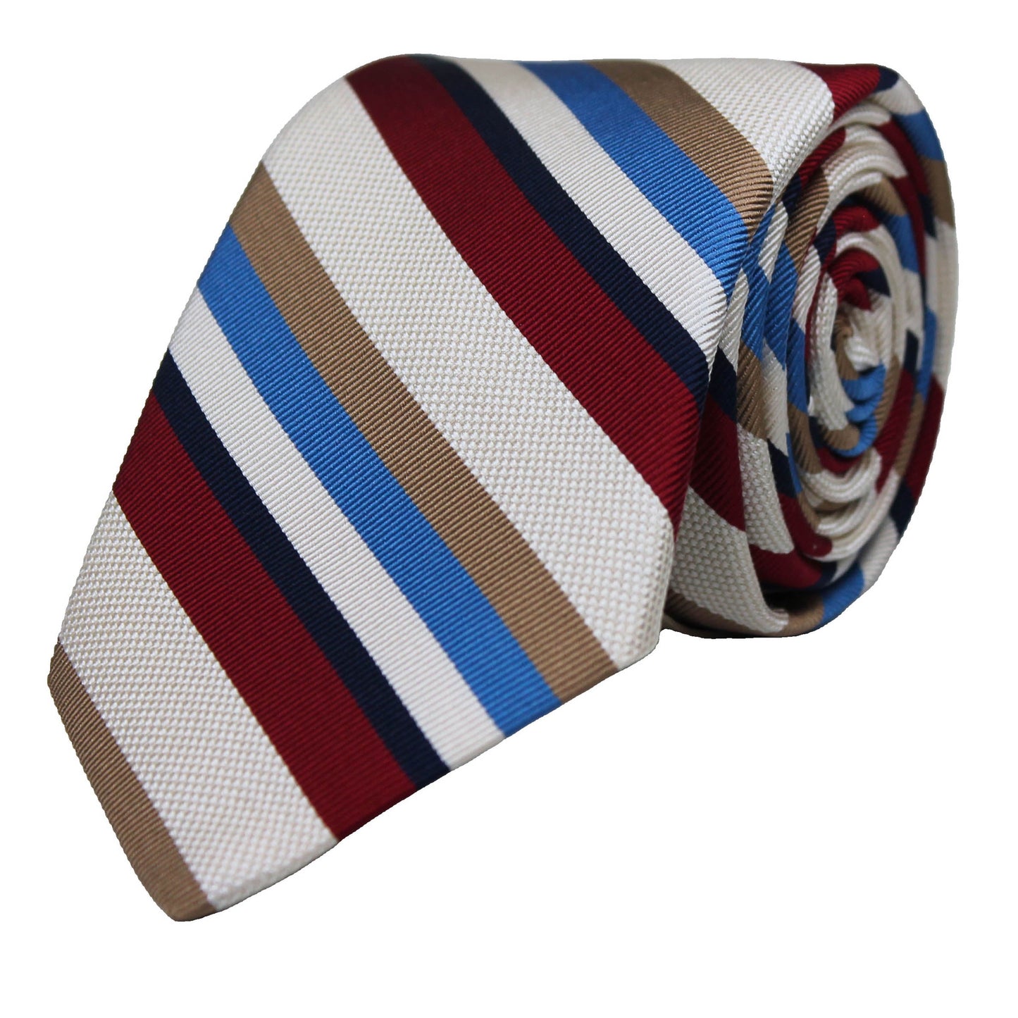 Red Woven Stripe