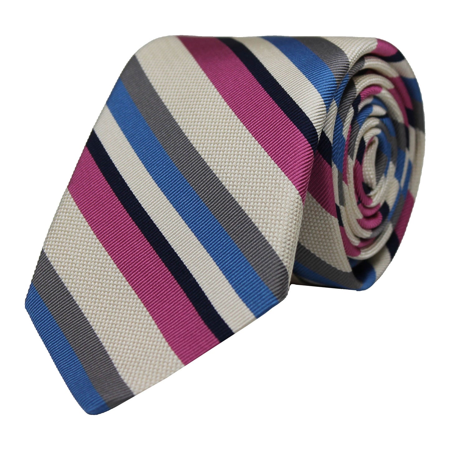 Pink Woven Stripe