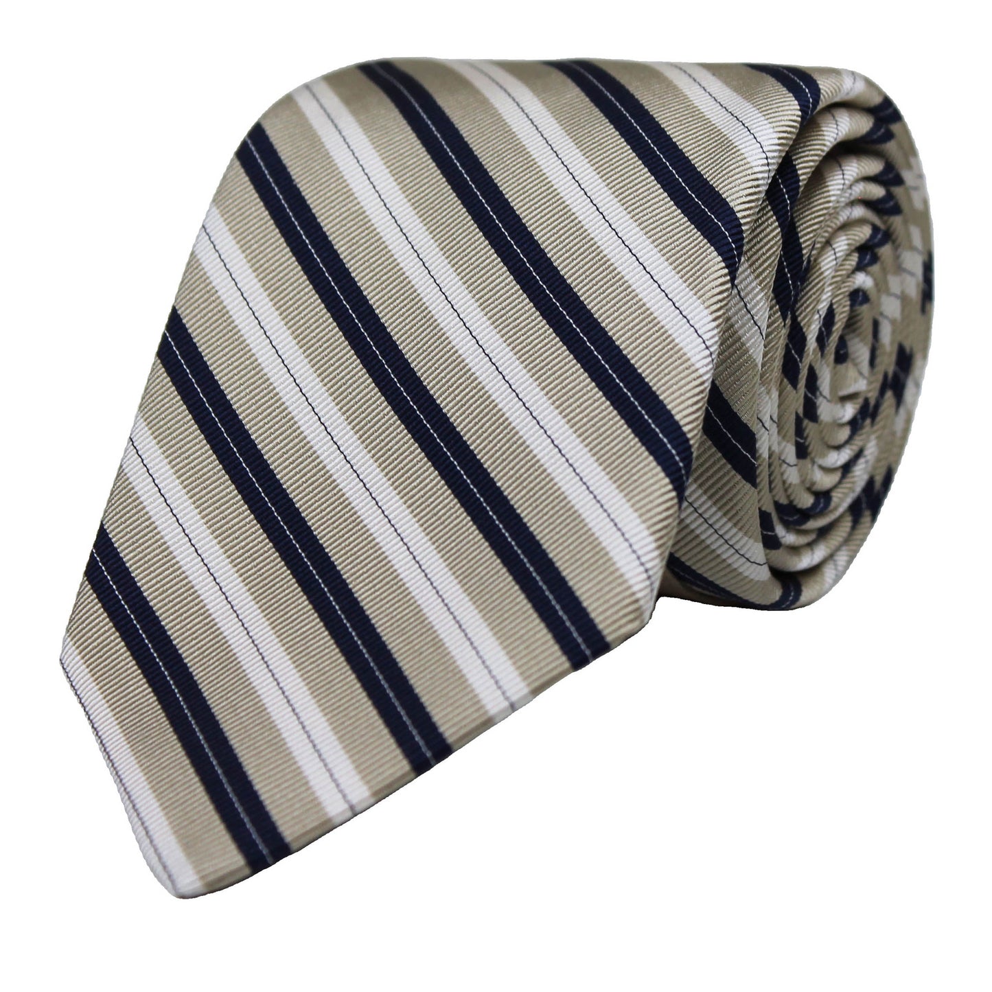 Tan Woven Stripe