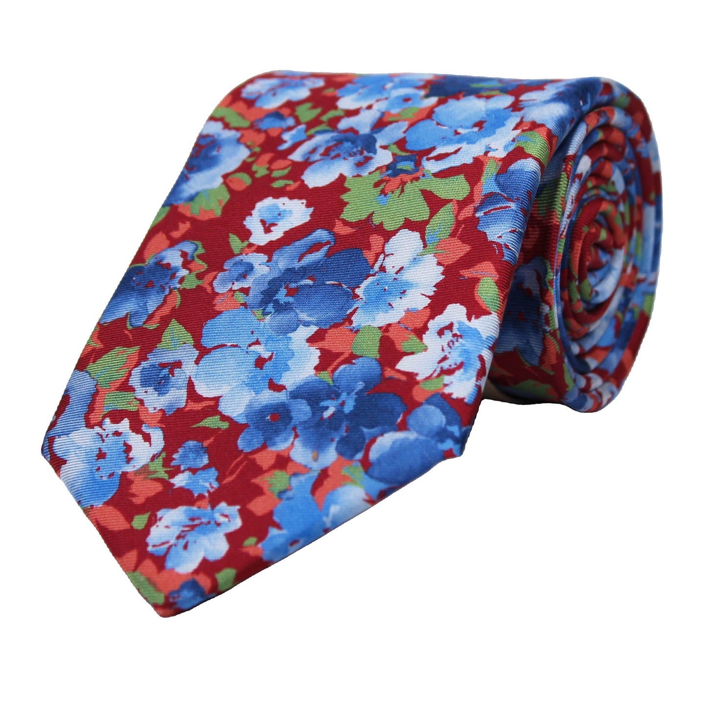 Red Printed Floral
