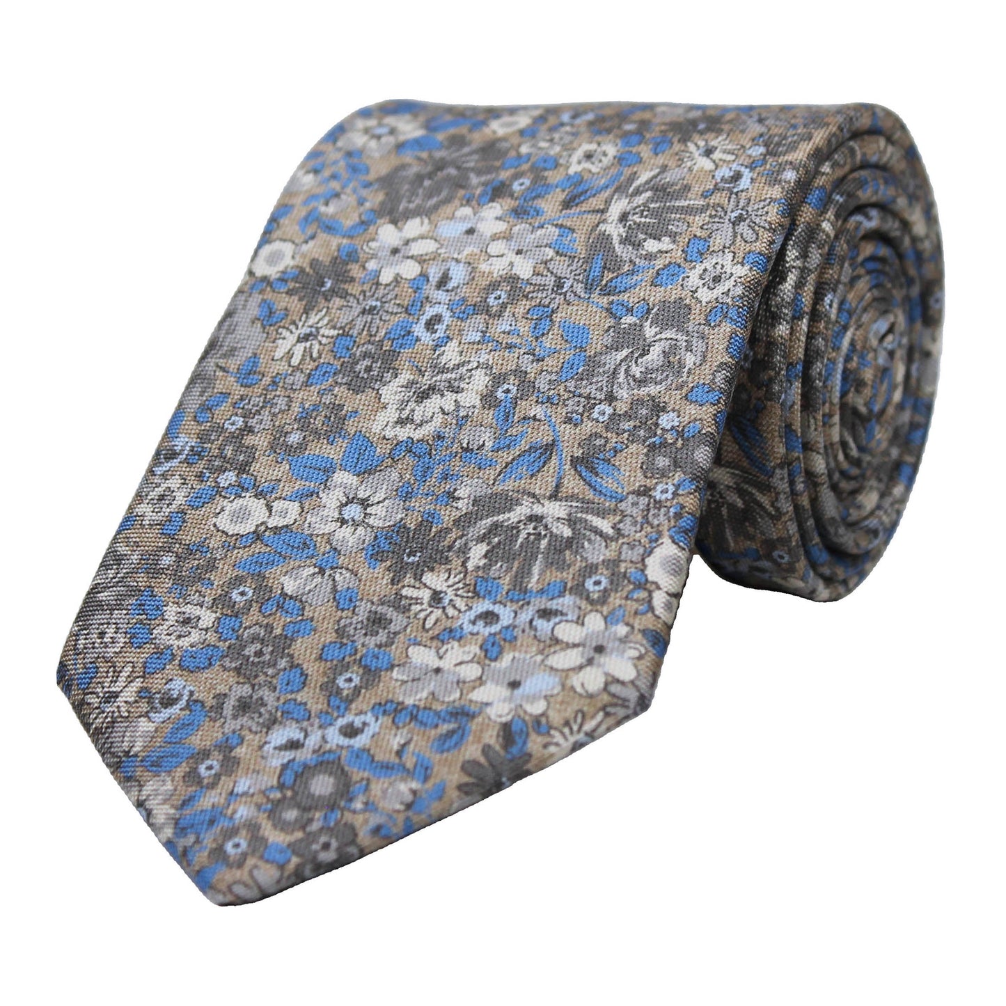 Tan Printed Floral