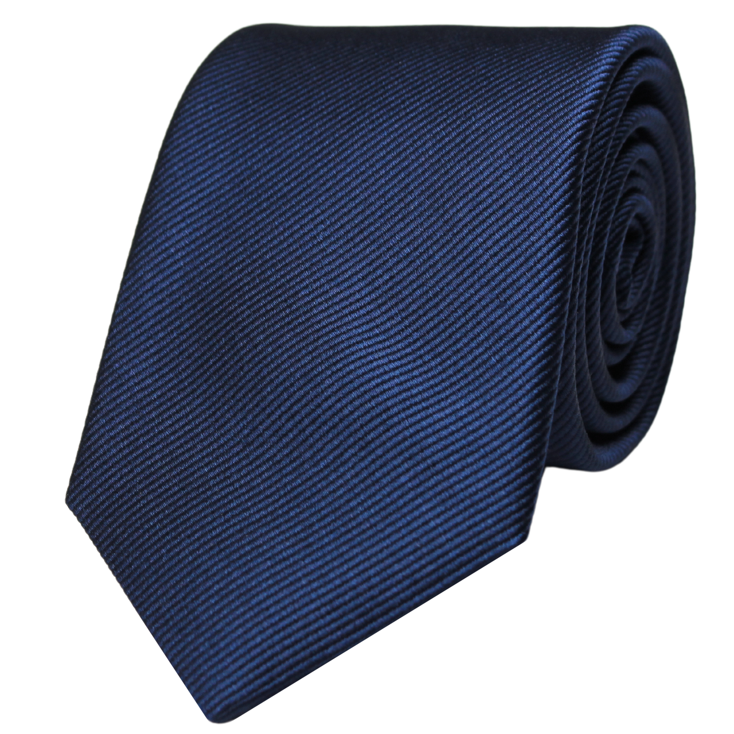 Navy Woven Twill Solid