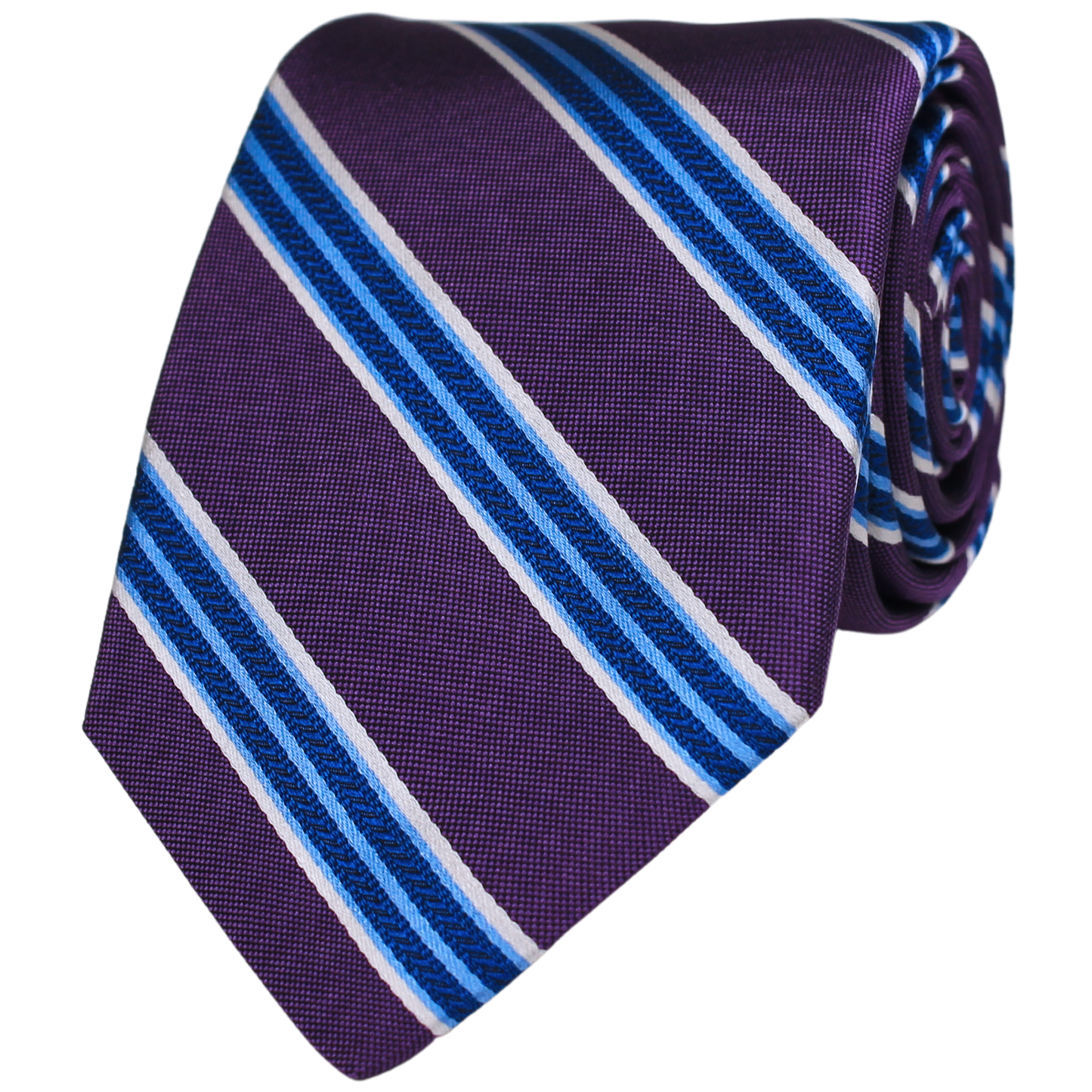 Purple Woven Stripe