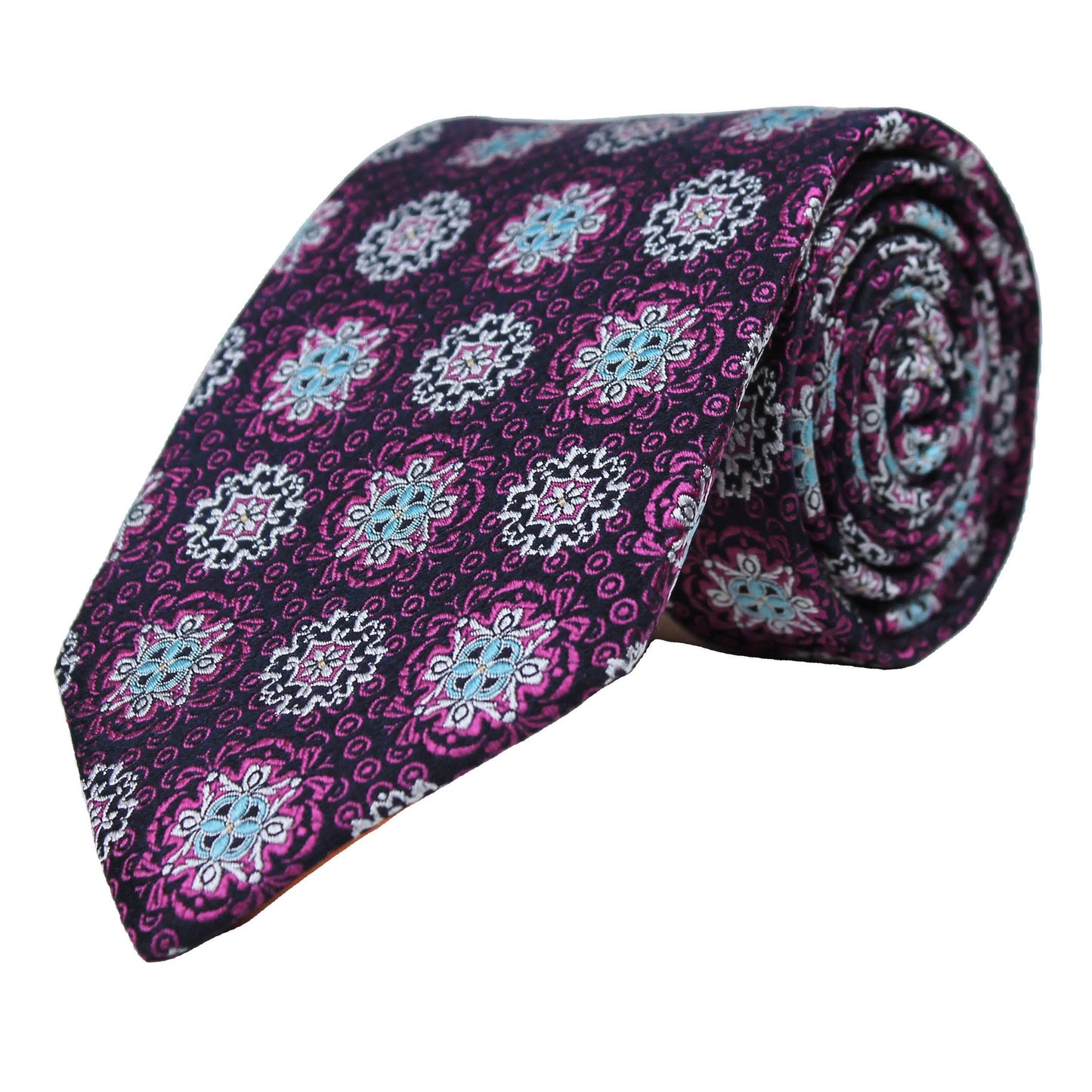 Magenta Woven Medallion