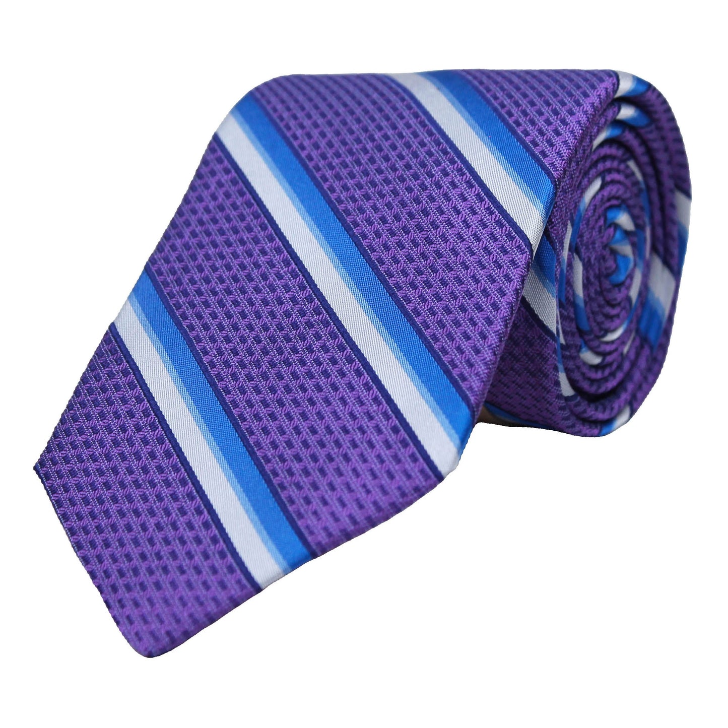 Purple Woven Stripe