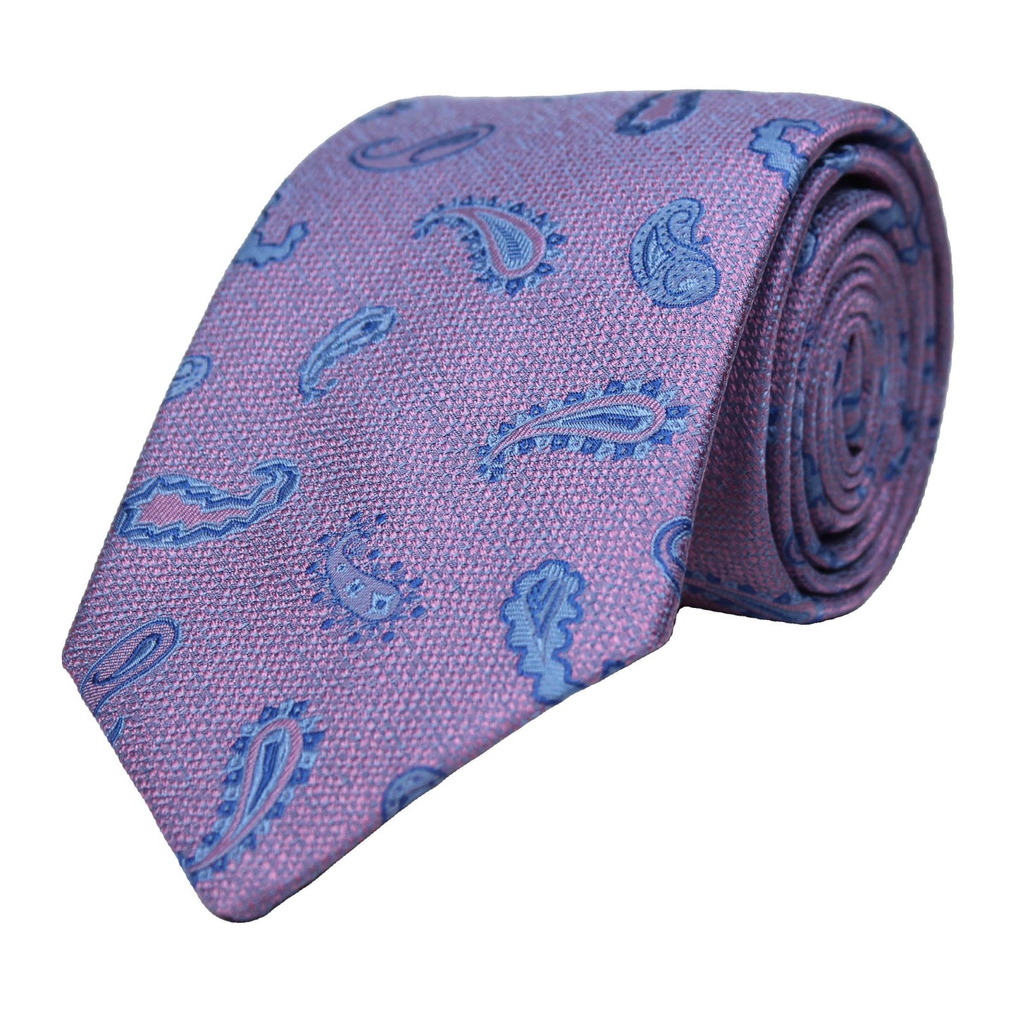 Pink Woven Paisley