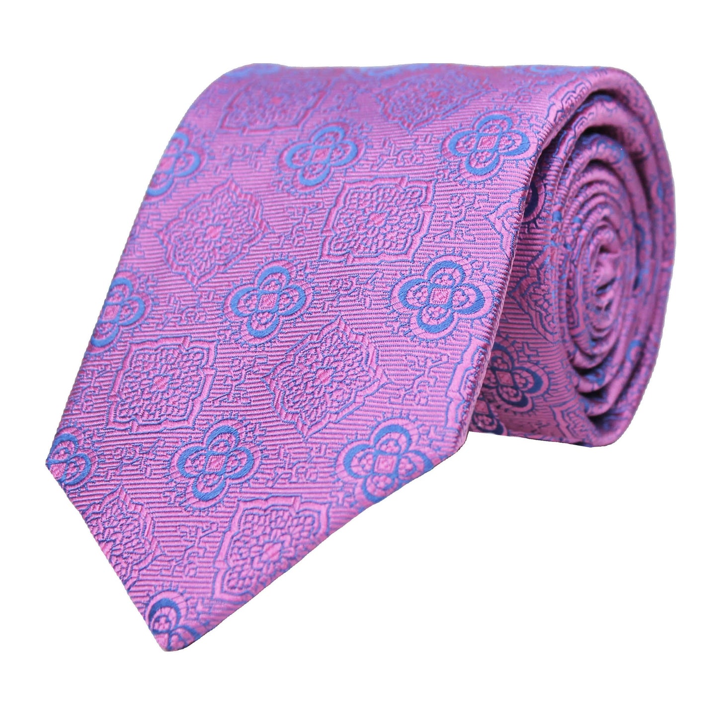Pink Woven Medallion