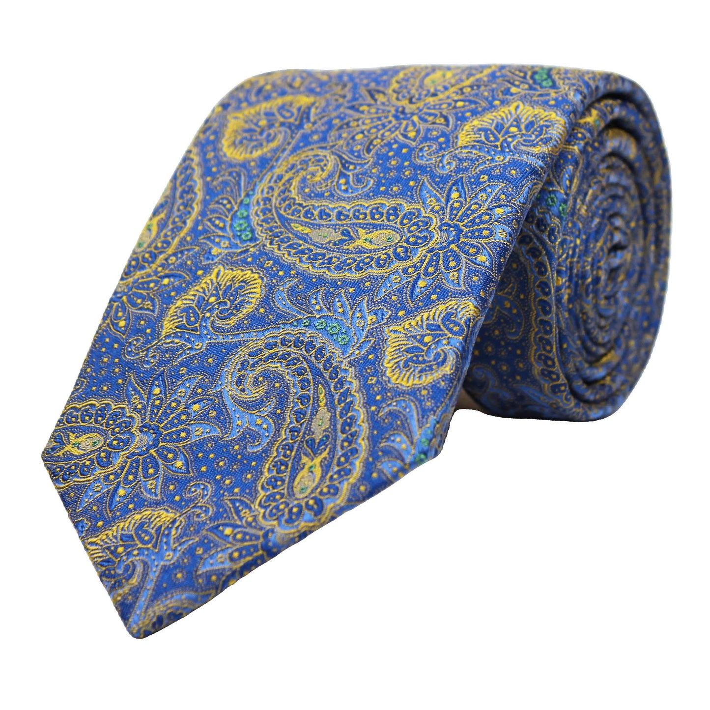Blue Woven Paisley