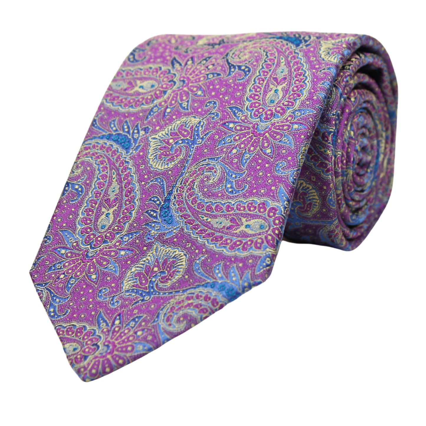 Pink Woven Paisley