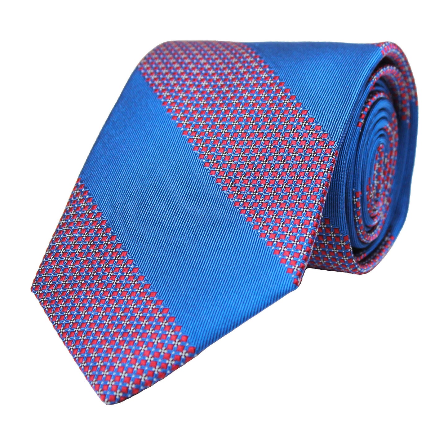 Blue Woven Stripe
