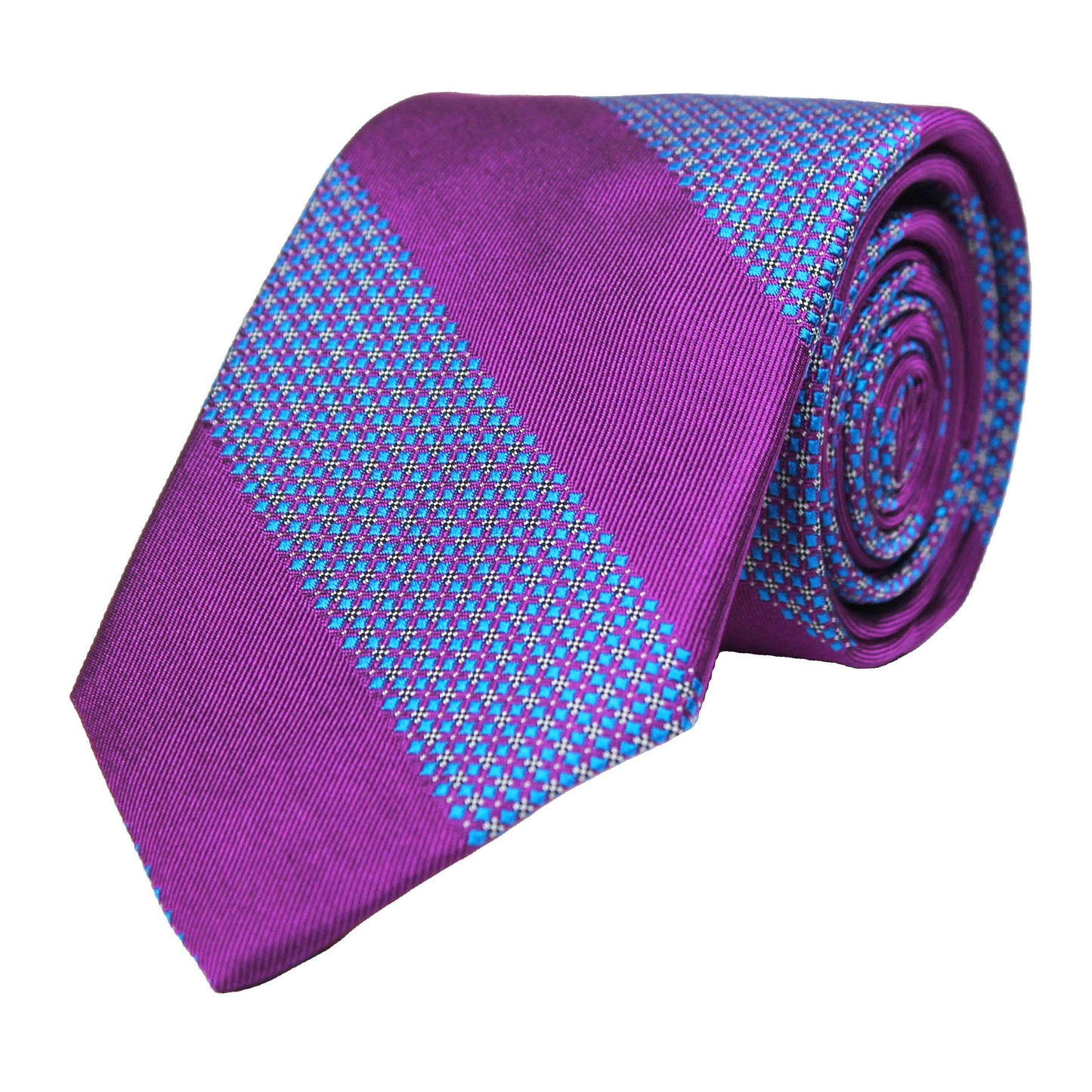 Magenta Woven Stripe