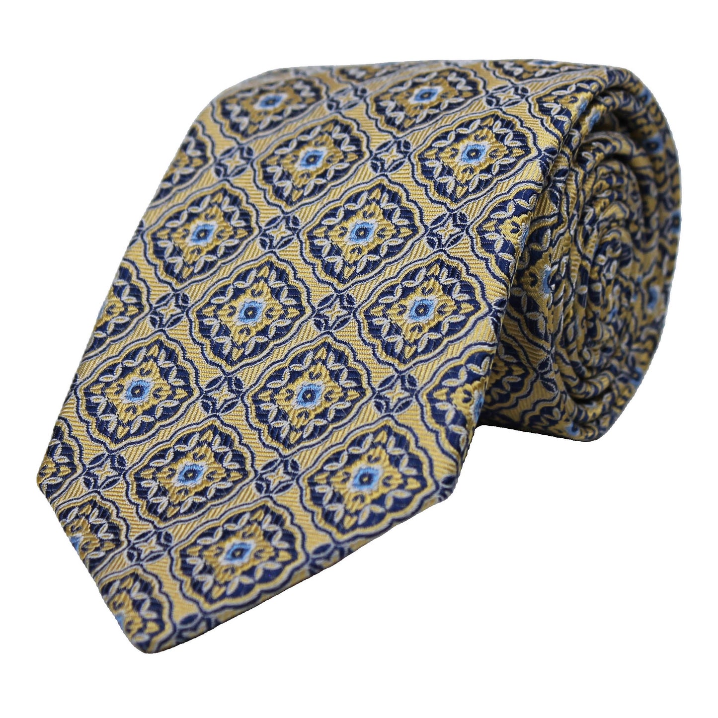 Yellow Woven Medallion