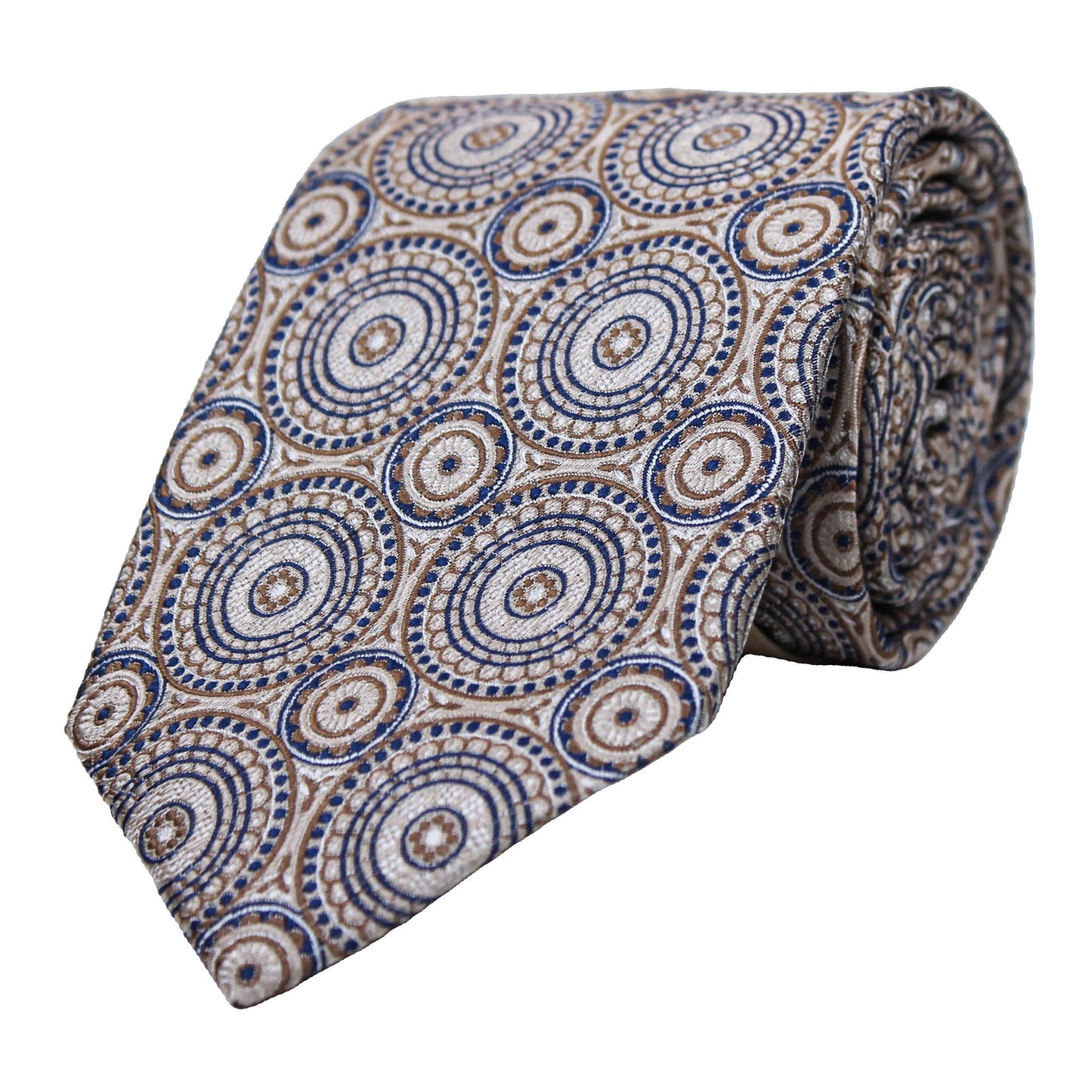Tan Woven Medallion