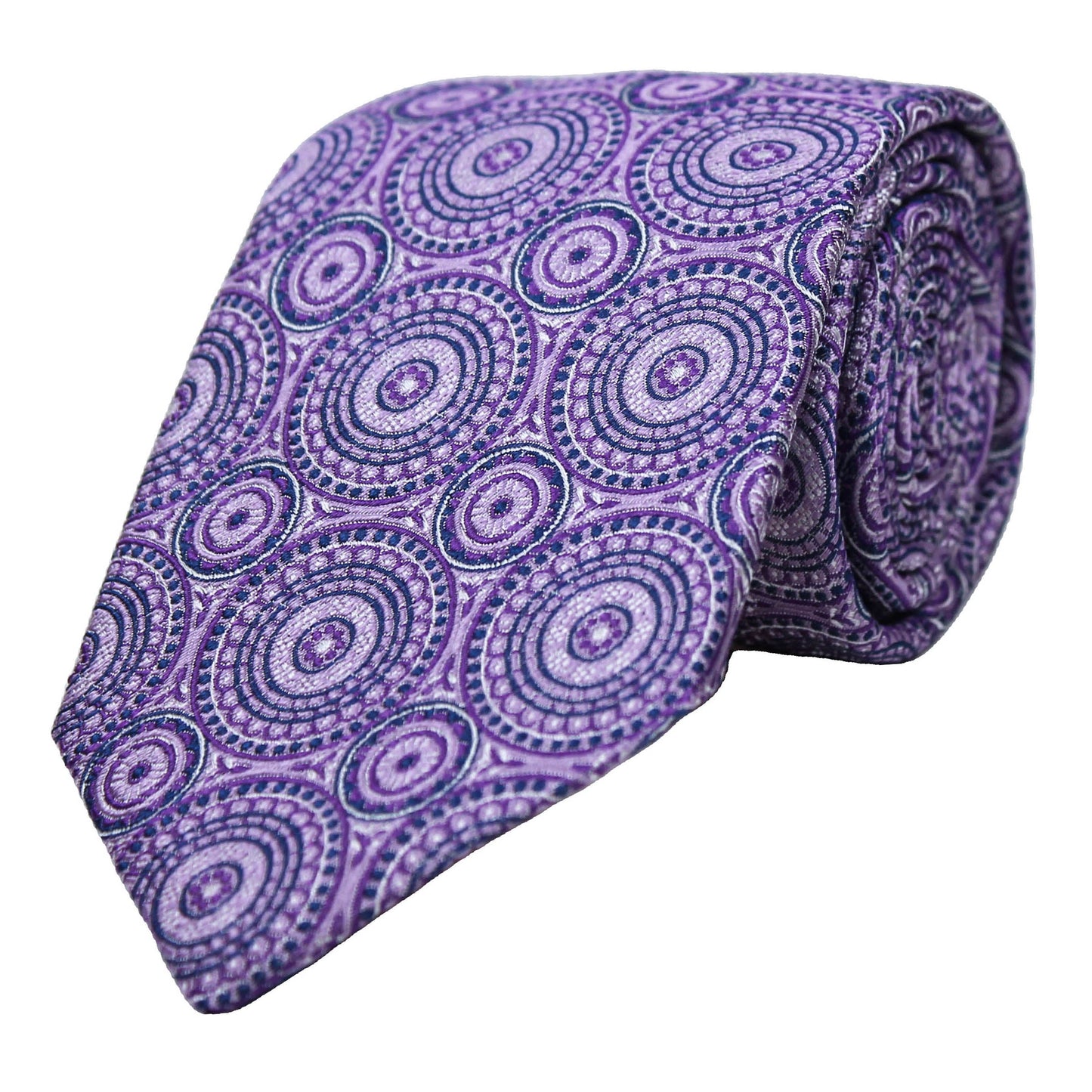 Purple Woven Medallion