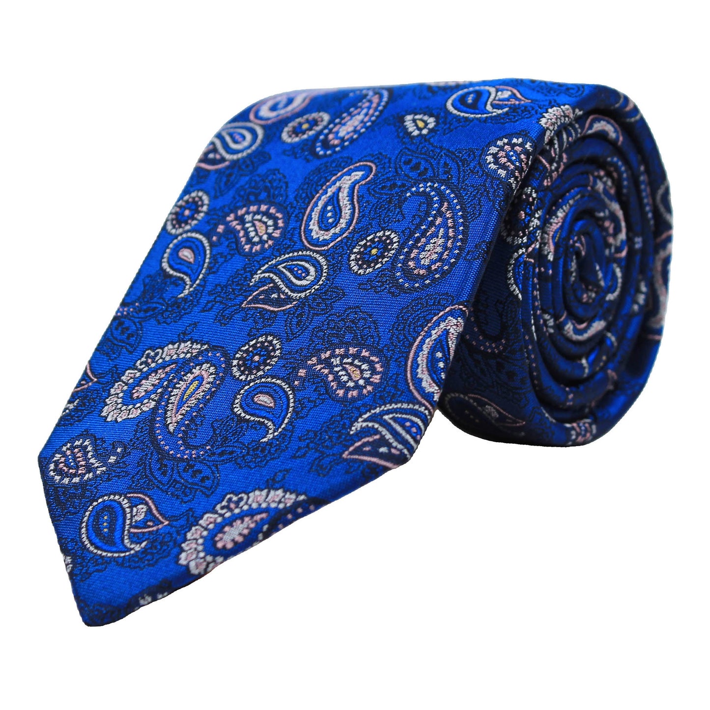 Blue Woven Paisley