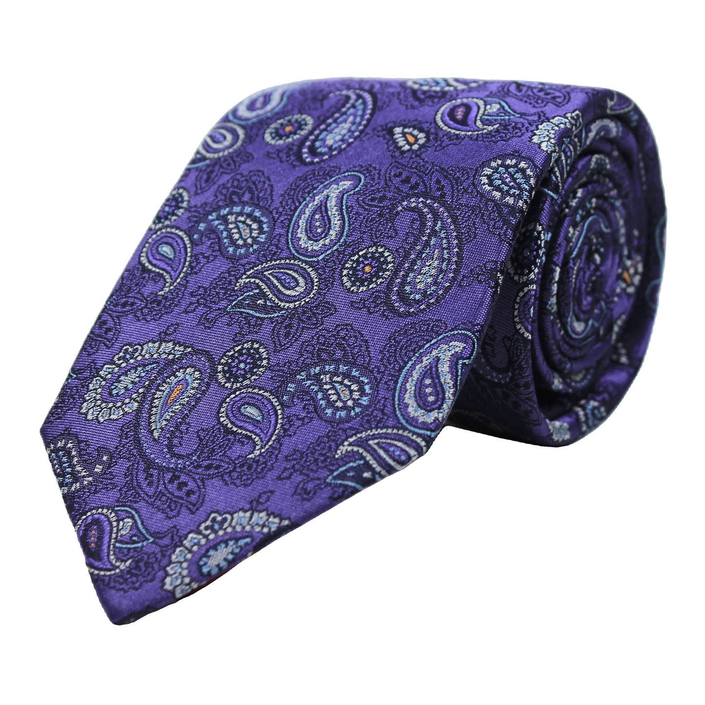 Purple Woven Paisley