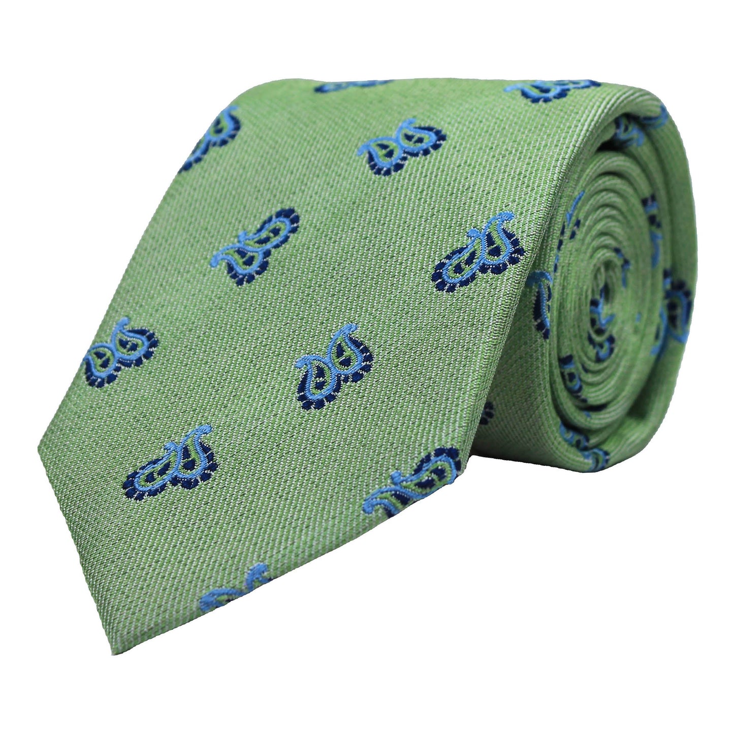 Green Woven Neat
