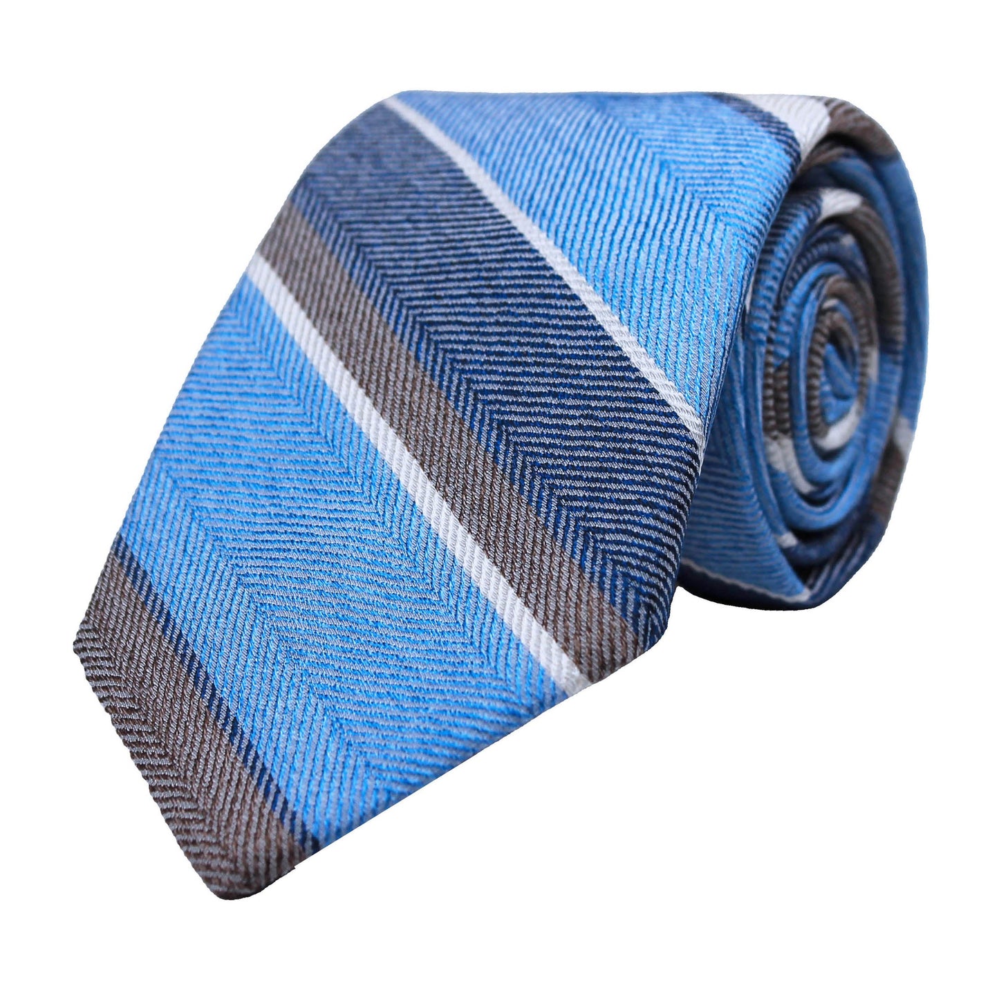 Blue Woven Stripe