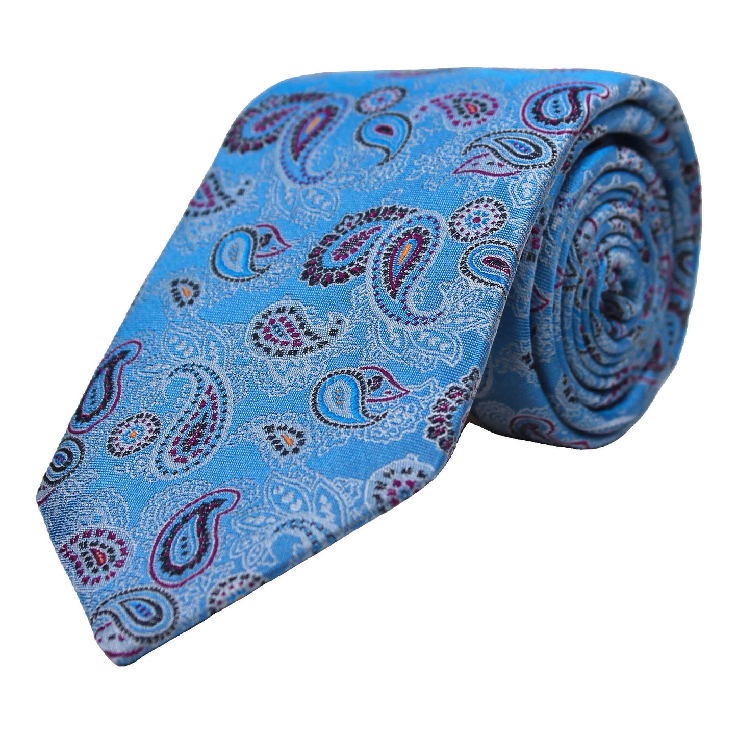 Blue Woven Paisley