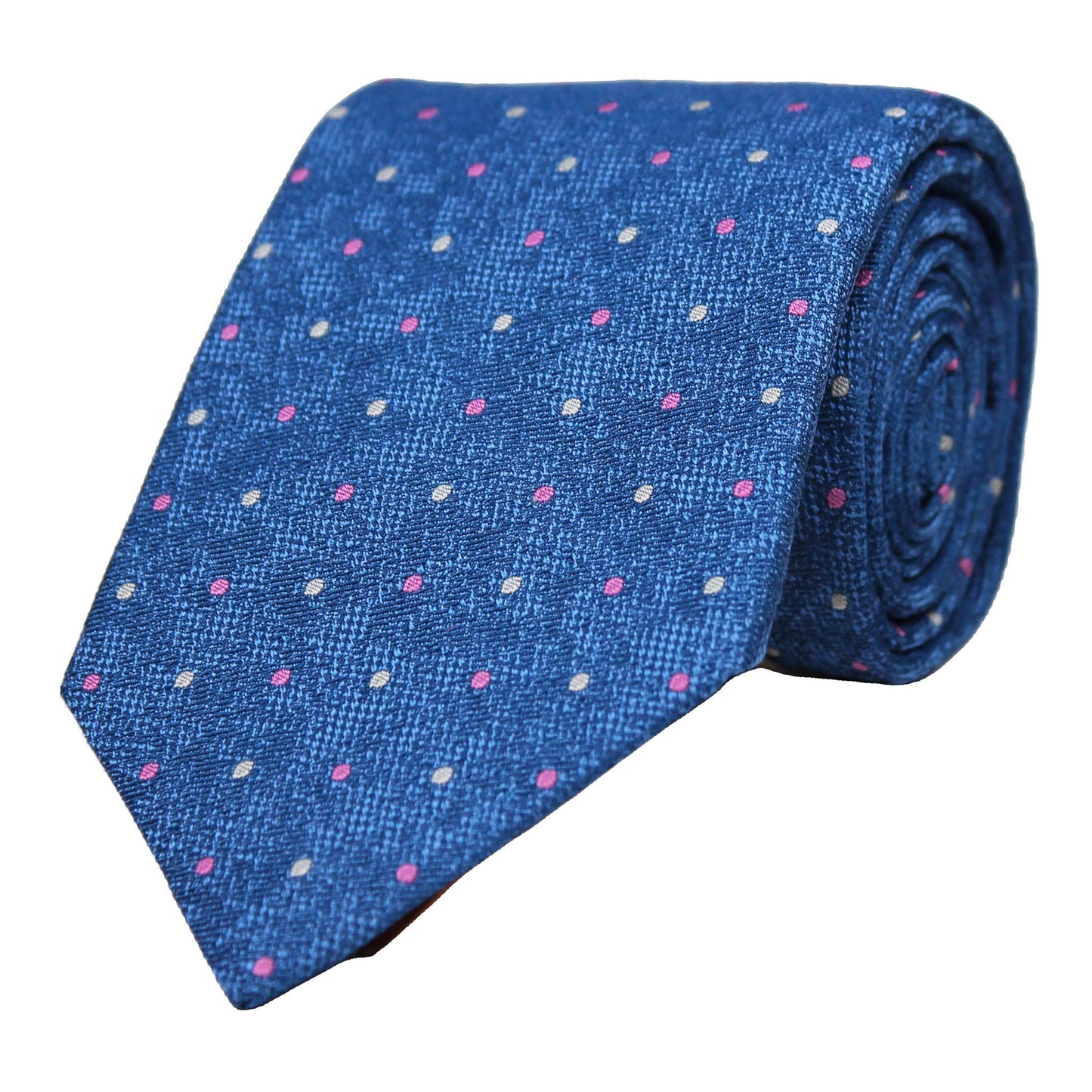 Blue Woven Dot