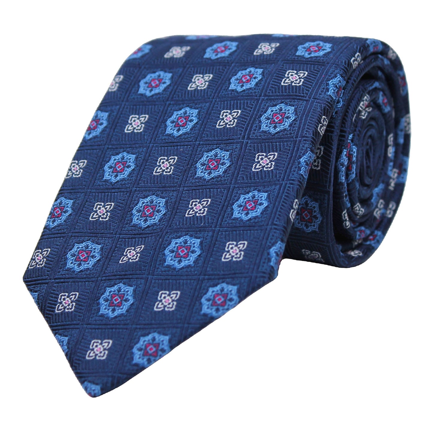 Navy Woven Neat