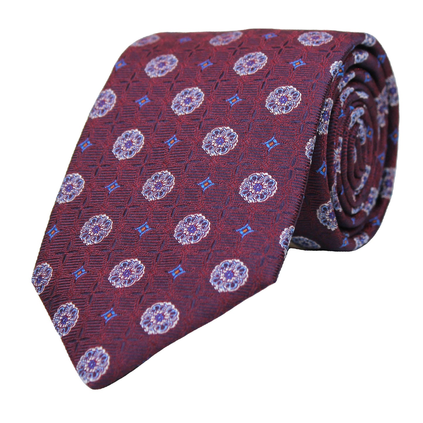 Burgundy Woven Neat