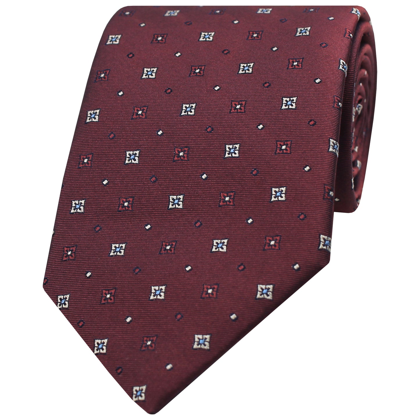 Burgundy Woven Neat