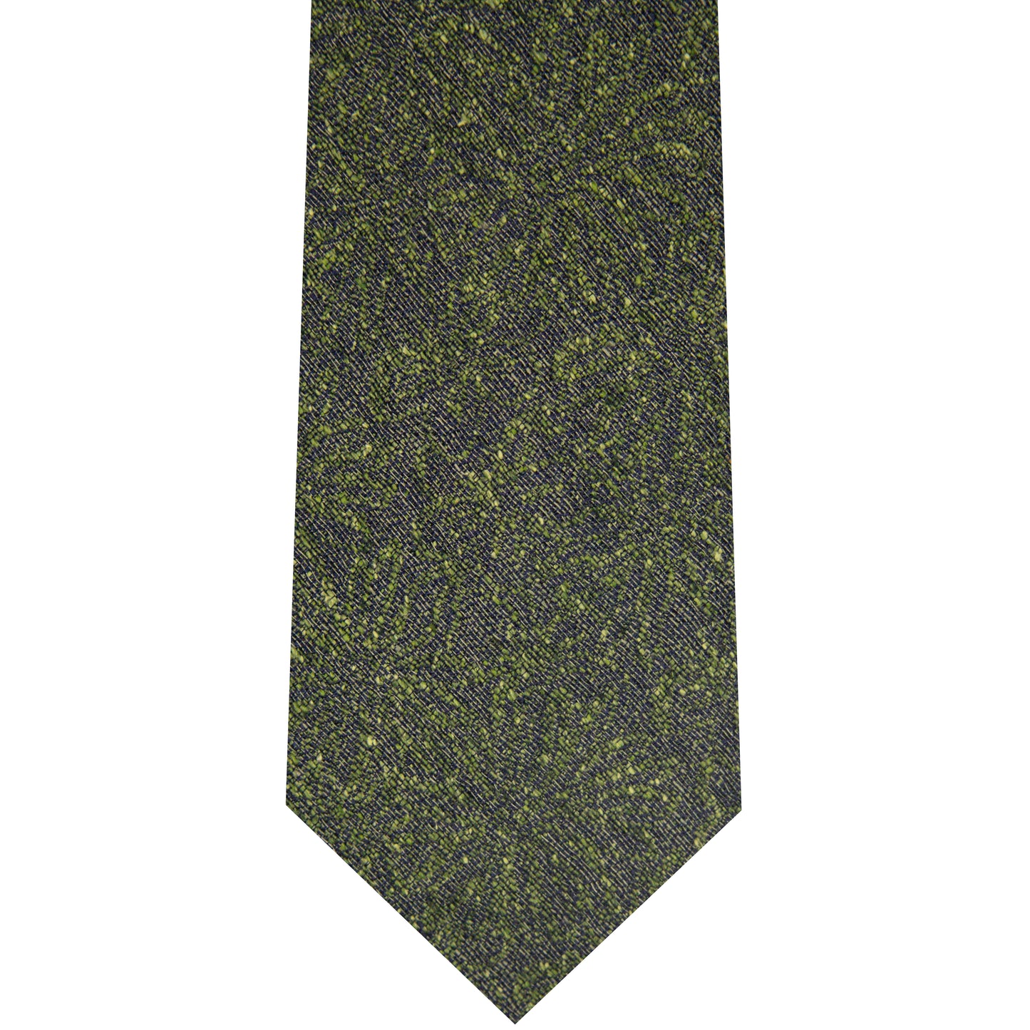 8000497-300 Green Woven Tonal Floral