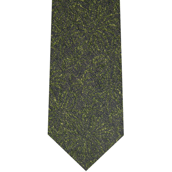 8000497-300 Green Woven Tonal Floral