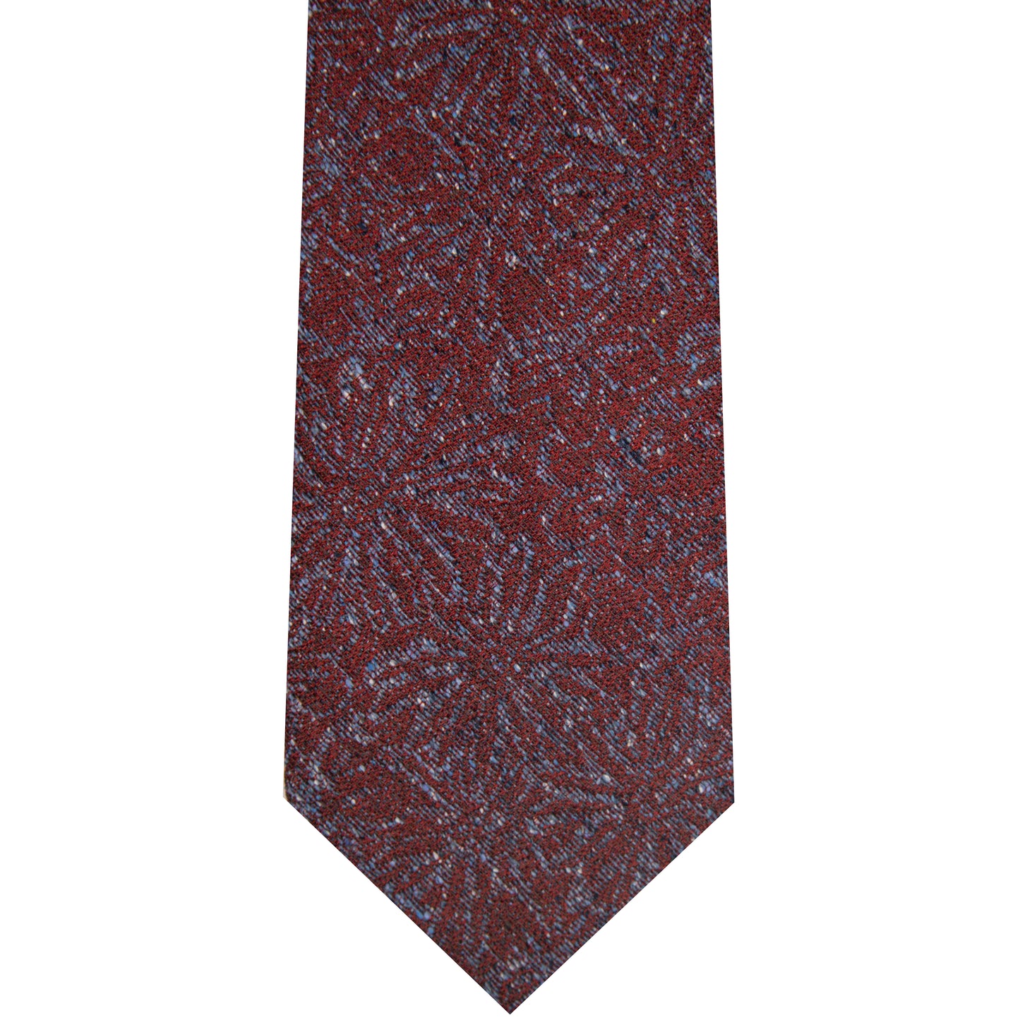 8000497-600 Red Woven Tonal Floral