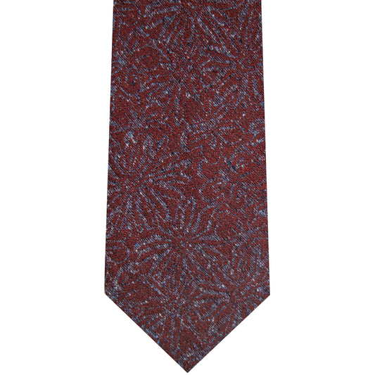 5001079-500 Burgundy Printed Paisley