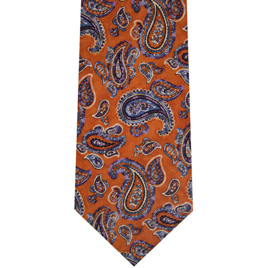 5001080-825 Melon Printed Paisley