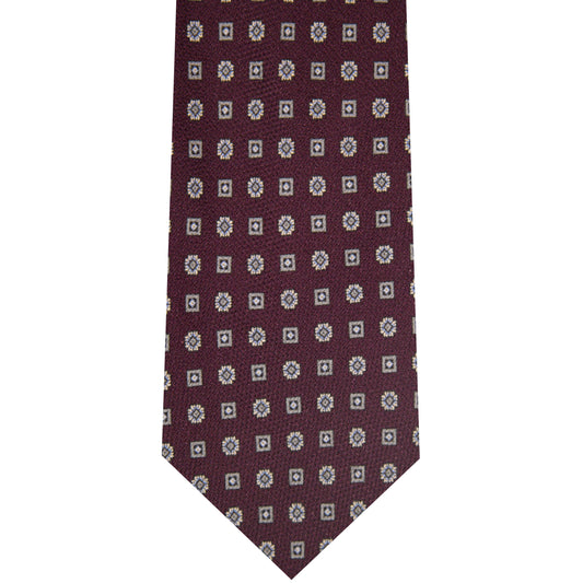 5001081-500 Burgundy Printed Neat
