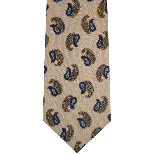 5001084-230 Khaki Printed Paisley