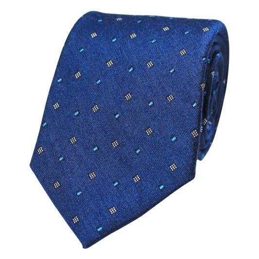 Blue Woven Neat