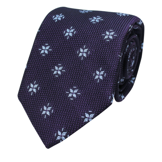 Purple Woven Grenadine Neat