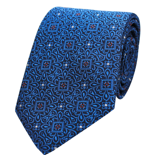 Blue Woven Neat