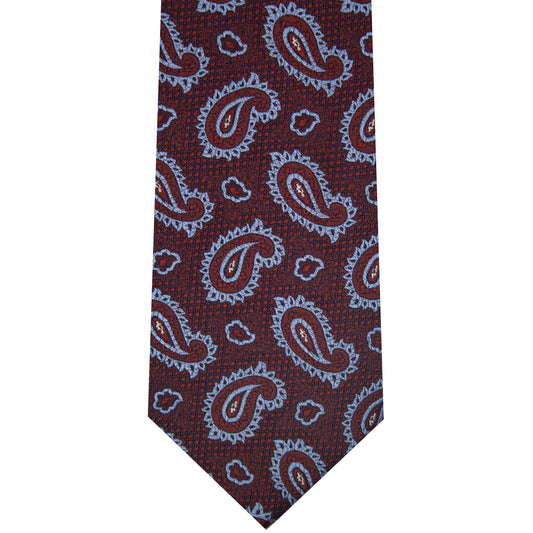7002213-500 Burgundy Woven Paisley