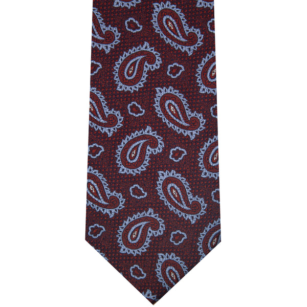 7002213-500 Burgundy Woven Paisley