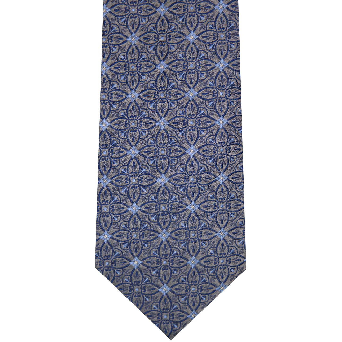 7002214-020 Grey Woven Medallion
