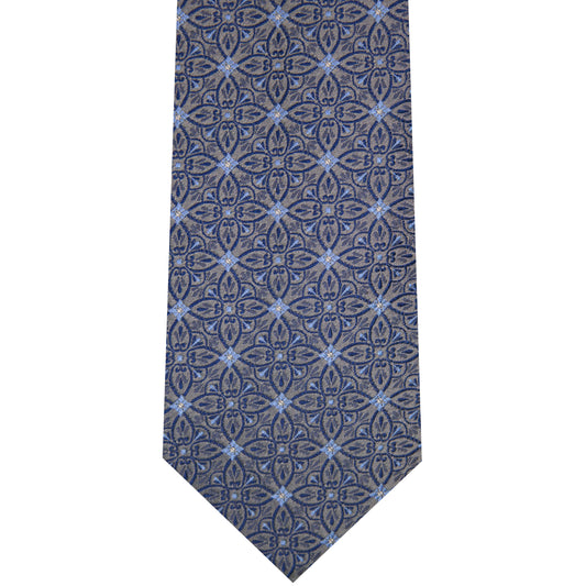 7002214-020 Grey Woven Medallion