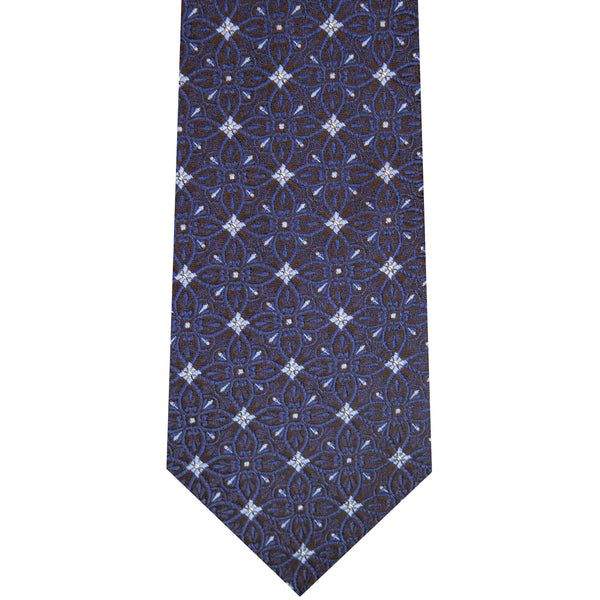 7002214-200 Brown Woven Medallion