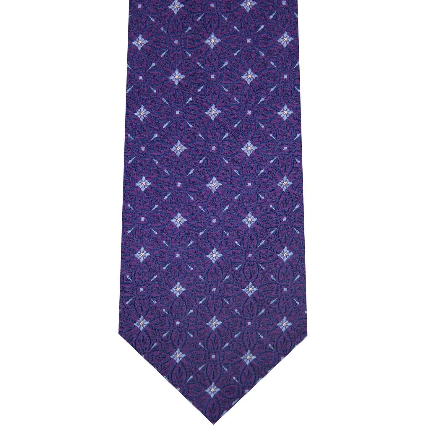7002214-507 Purple Woven Medallion