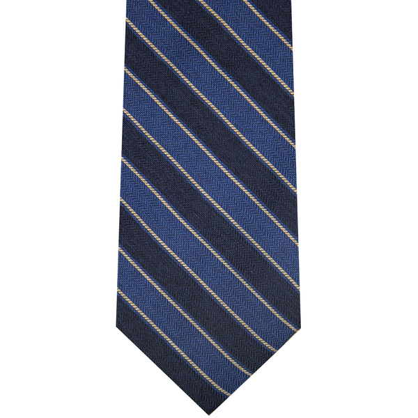7002218-430 Blue Woven Stripe